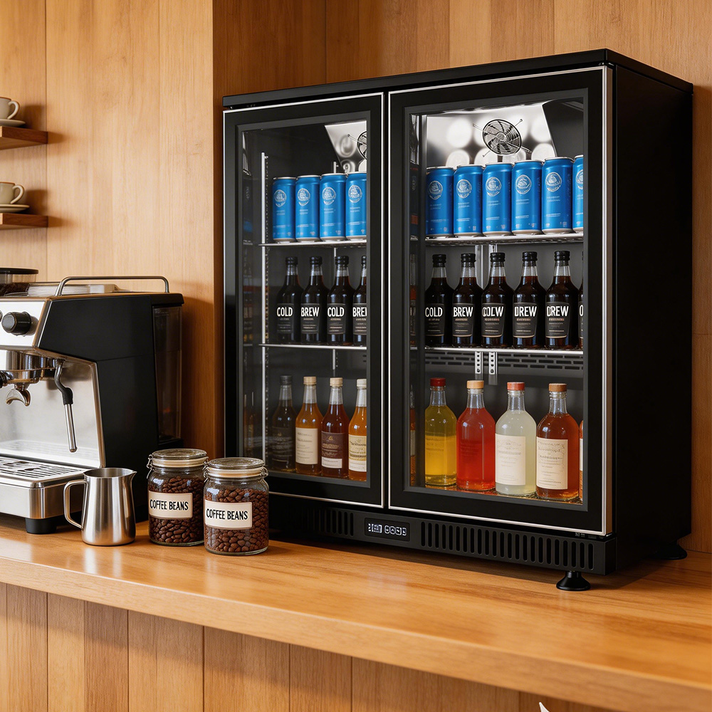Wine Beer Mini Fridge - CE/RoHS 2 Kapılı Bar Buzdolabı 200L