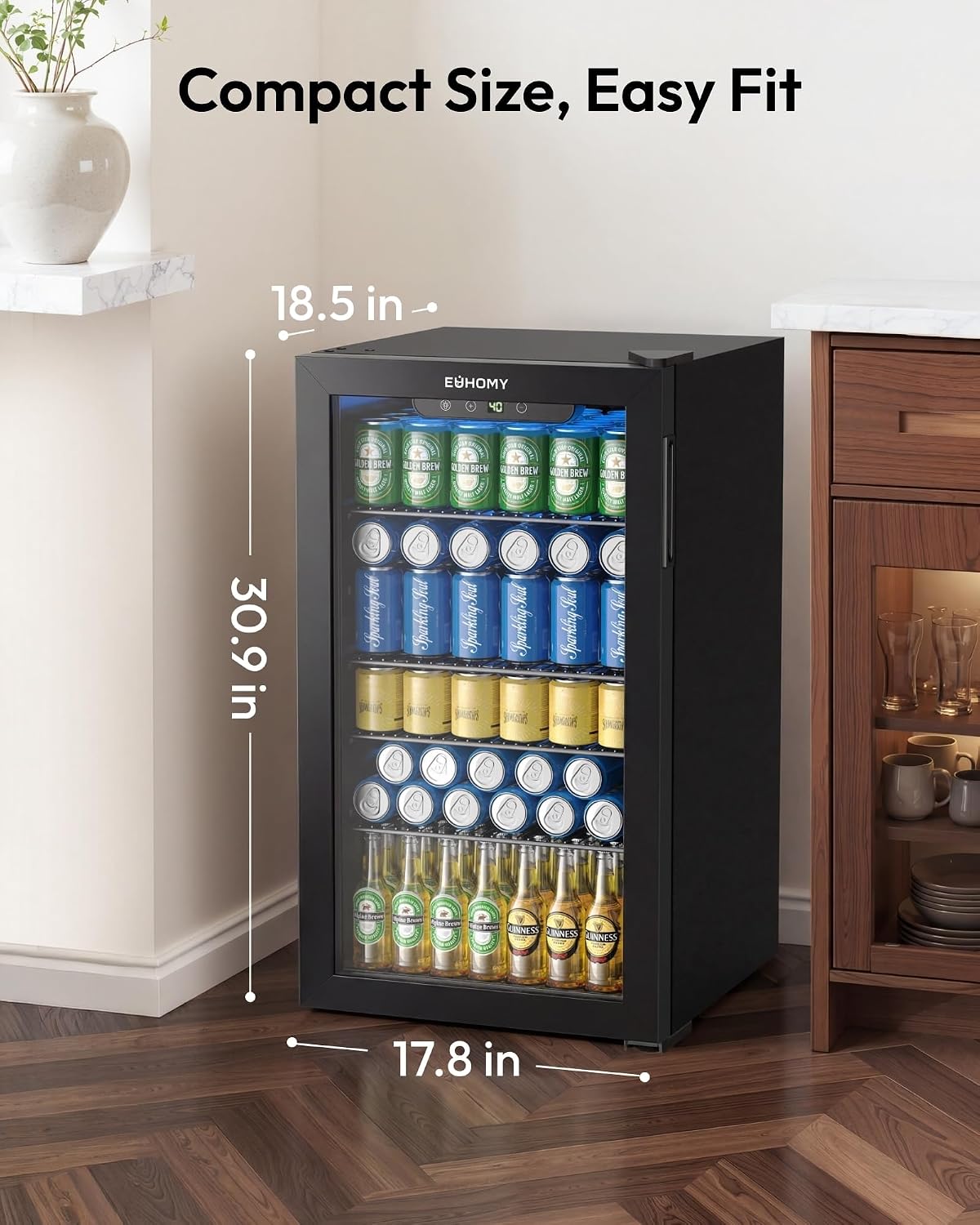 130 Kutu Kapasiteli Mini Buzdo - Wine Beer Mini Fridge incelemesi ve fiyatı
