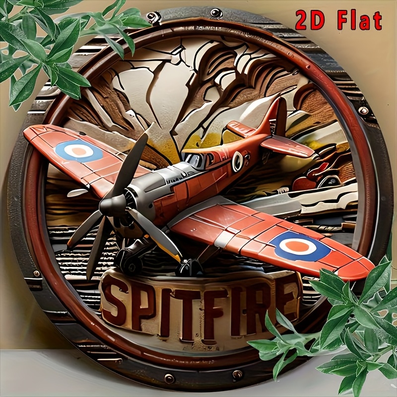 2D Düz - 1 Adet Vintage Spitfi - Wine Tag Label incelemesi ve fiyatı