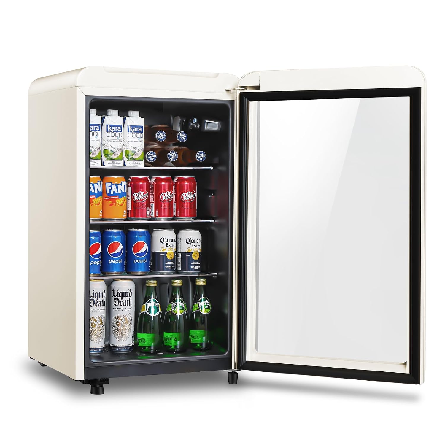Retro İçecek Buzdolabı, 3.2 Cu - Wine Beer Mini Fridge incelemesi ve fiyatı